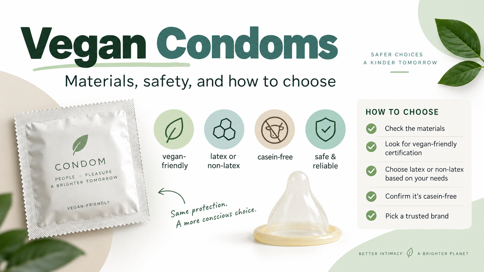 Vegan Condoms and What Makes Them Different