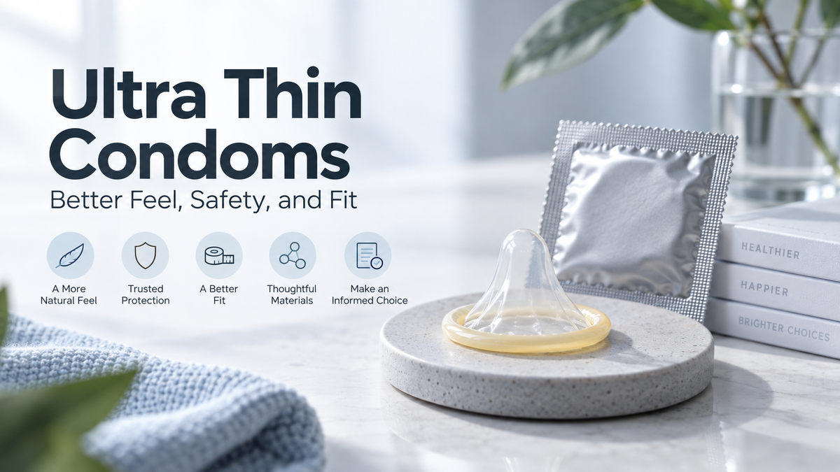 Ultra Thin Condoms for Better Feel, Safety, and Fit