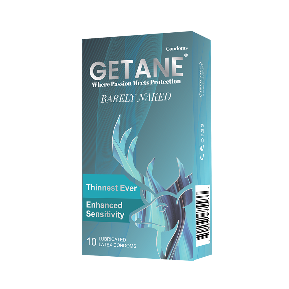 GETANE® For Him™ Ultra Thin Condoms 10-Count Deluxe Pack Main image