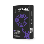 GETANE® For Him™ Super Ribbed Condoms 12-Count Premium Pack