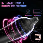 GETANE® For Him™ Fire & Ice Mint Flavor Condoms 10-Count Deluxe Pack