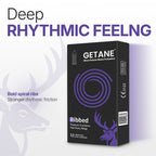 GETANE® For Him™ Super Ribbed Condoms 12-Count Premium Pack