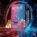 GETANE® For Him™ Fire & Ice Mint Flavor Condoms 10-Count Deluxe Pack