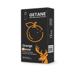 GETANE® For Him™ Orange Flavor Condoms 12-Count Premium Pack