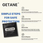 GETANE® For Him™ Super Studded Condoms 12-Count Premium Pack